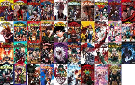 how many books are in my hero academia?